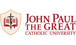 JOHN PAUL THE GREAT CATHOLIC UNIV Logo